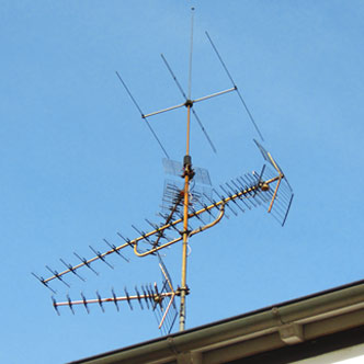 immagine impianti antenna tv terrestri